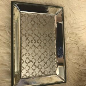 Mirrored Decorative Tray